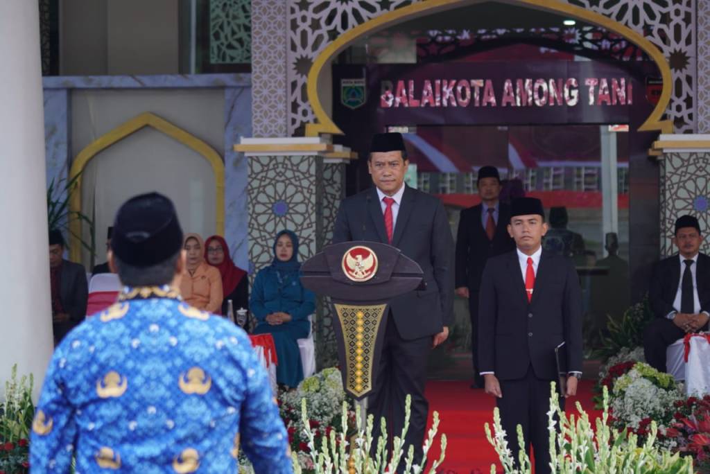 Pemkot Batu Gelar Peringatan Hari Otoda XXVIII, Usung Tema “Otonomi Daerah Berkelanjutan Menuju Ekonomi Hijau dan Lingkungan&nbsp;Sehat”