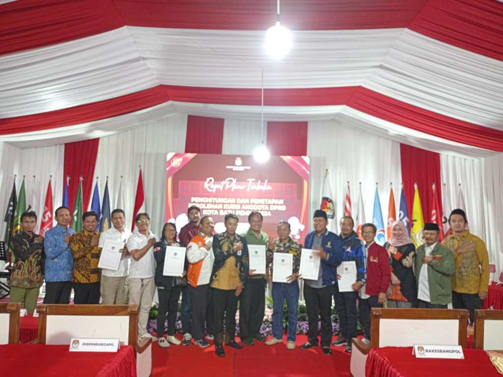 Hasil Pemilu 2024, KPU Kota Batu Tetapkan 30 Calon Legislatif Anggota DPRD Kota&nbsp;Batu
