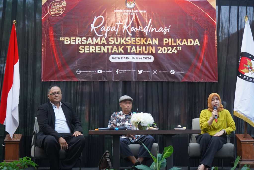 KPU Kota Batu Gelar Rakor Media Gathering, Ajak Wartawan Sukseskan Pilkada Serentak&nbsp;2024