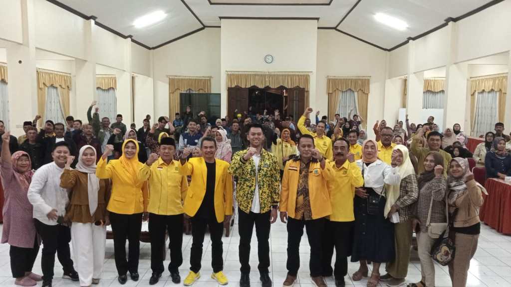 Calon Wali Kota Batu Firhando Gumelar (Mas Gum) Silaturahmi, Kenalkan Diri dengan Kader Partai Golkar dan&nbsp;Masyarakat