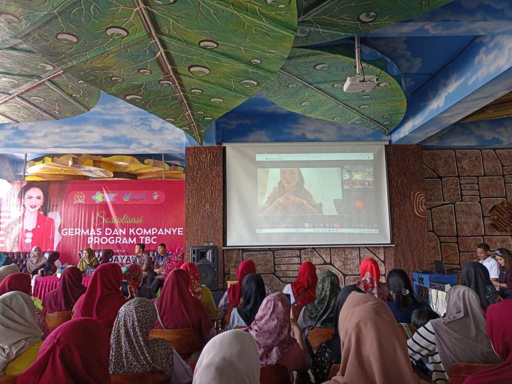 Anggota Komisi lX DPR RI, Kris Dayanti Bersama Kemenkes Gelar Sosialisasi Germas dan Pencegahan&nbsp;TBC