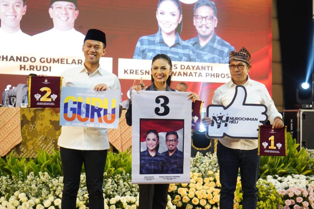 Siap Bertarung dalam Kontestasi Pilkada 2024, Begini Tanggapan SAE, GuRu dan KRiDA, Usai Mendapat Nomor